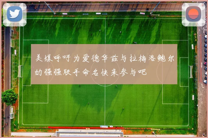 美媒呼吁为爱德华兹与拉梅洛鲍尔的强强联手命名快来参与吧